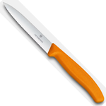 Victorinox Paring Knife Wavy 10cm - Orange