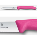 Victorinox Paring Knife Wavy 10cm - Pink