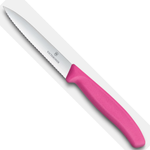 Victorinox Paring Knife Wavy 10cm - Pink