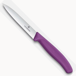Victorinox Paring Knife Wavy 10cm - Purple