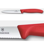 Victorinox Paring Knife Wavy 10cm - Red(New)