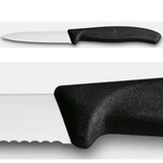 Victorinox Paring Knife Wavy 8cm - Black