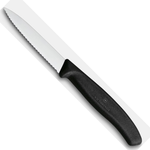 Victorinox Paring Knife Wavy 8cm - Black