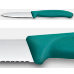 Victorinox Paring Knife Wavy 8cm - Green(New)