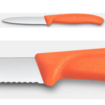 Victorinox Paring Knife Wavy 8cm - Orange(New)
