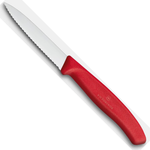 Victorinox Paring Knife Wavy 8cm - Red
