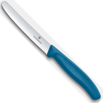 Victorinox Steak & Tomato Knife Wavy 11cm - Blue(New)