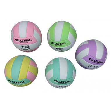 Volleyball Soft Touch - Pastel Purple/Green/White
