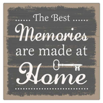 Wall Art - Best Memories (MDF) 40 x 40cm