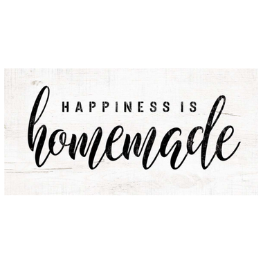 Wall Art - Happiness Is Homemade (MDF) 30 X 60cm