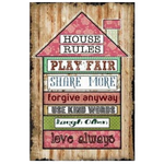 Wall Art - House Rules