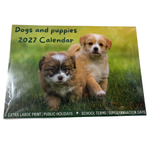 Wall Calendar A4 - Dogs & Puppies
