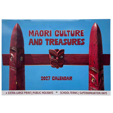 Wall Calendar A4 - Maori Culture & Treasures
