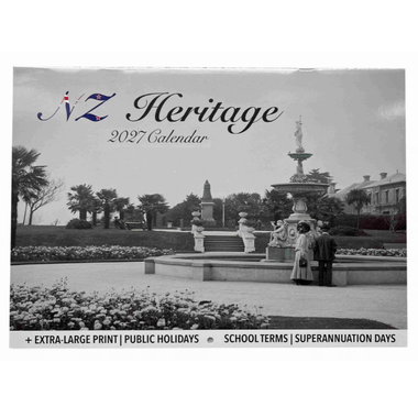 Wall Calendar A4 - NZ Heritage
