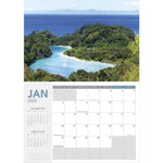 Wall Calendar A4 NZ Coastal Scenes