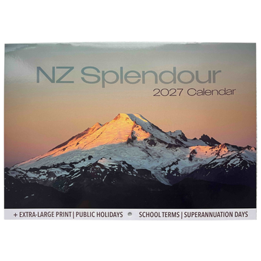 Wall Calendar A4 NZ Splendour