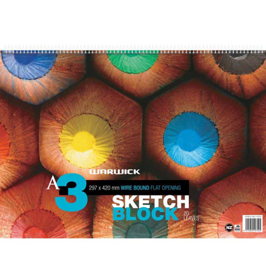 Warwick A3 Sketch Book