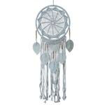 White Web 5 Leaf Dreamcatcher 32cm