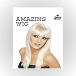 Wig Long Straight White