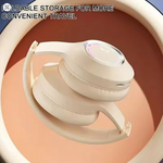Wireless Headphones LED Folding