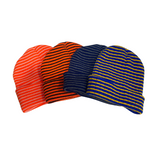 Womens Assorted Striped Beanies