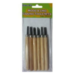 Wood Carving Knife Set 6pc