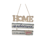 Wood Wall Hanging Home Is Wherever