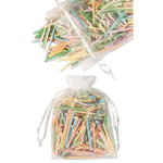Wooden Matchsticks Pastel 400pk