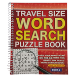 Wordsearch Travel Size Spiral 120pg