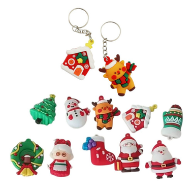 Xmas Blind Box Mystery Keyring 10 Assorted