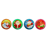 Xmas Yoyo Flashing 55mm 4 Asst