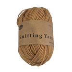 Yarn 80gms 100% Polyester - Golden Brown