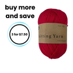 Yarn 80gms 100% Polyester - Pink