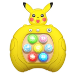 Yellow Pika Speed Push Game - 11 x 13.2cm