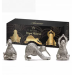 Yoga Kiwis 8.5cm Bronze or Silver - 3pc
