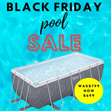 Bestway Steel Pro MAX Rectangular Frame Pool 4.12 x 2.01 x 1.22m