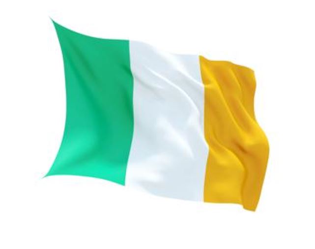 FLAG IRELAND INDOOR WALL 5x3