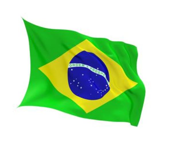 FLAG BRAZIL INDOOR WALL 5x3