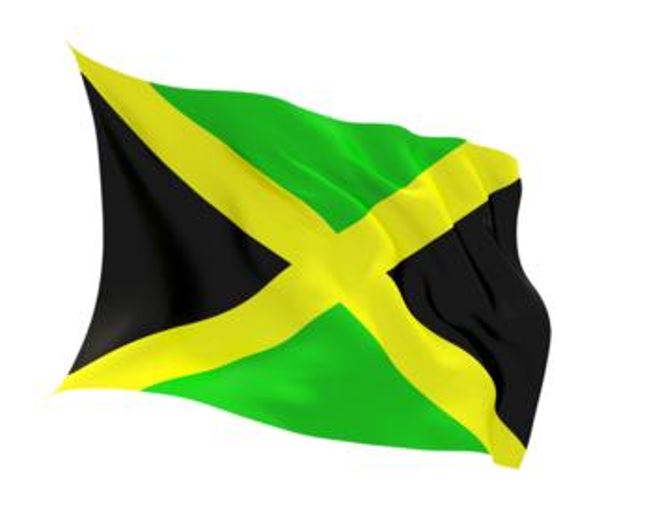 FLAG JAMAICA INDOOR WALL 5x3INCH