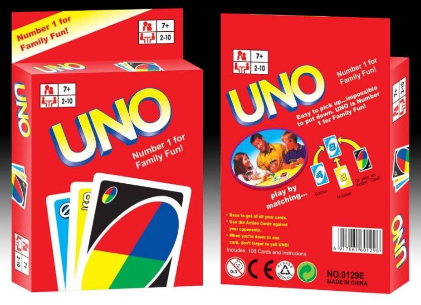 UNO - Classic Colour & Number Matching Card Game - 112 Cards - Customizable  & Erasable Wild - Specia…See more UNO - Classic Colour & Number Matching