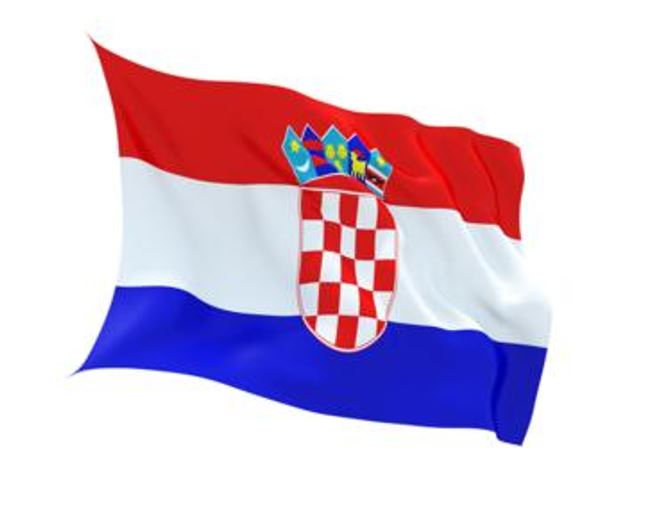 FLAG CROATIA INDOOR WALL 5x3