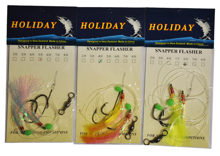 Snspper Rigs Snapper Flasher Rigs 3pk – Sunny's Variety Stores