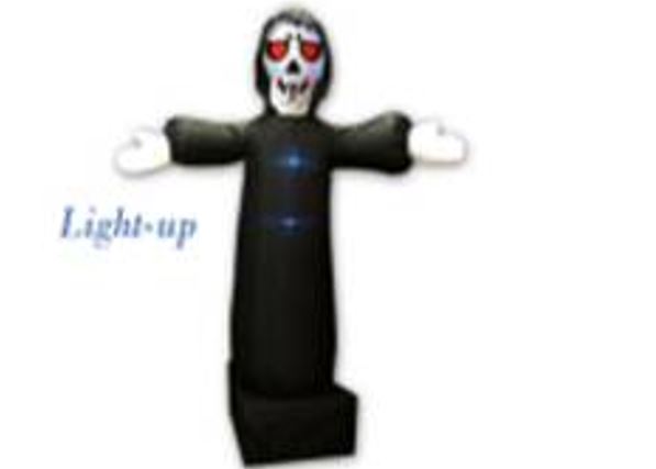 LIGHT-UP 4-LED INFLATABLE GRIM REAPER