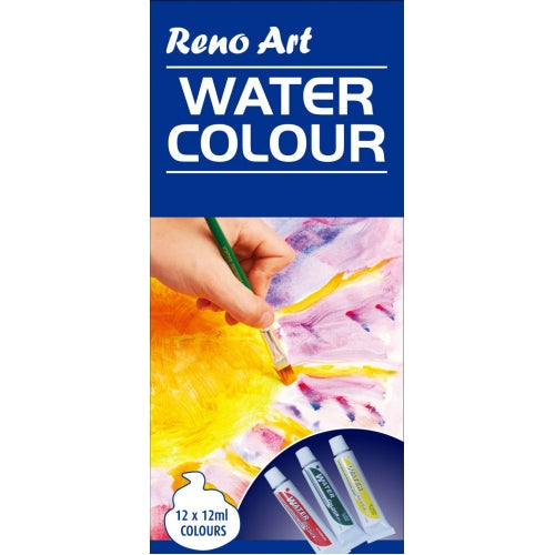 Water Colour Paint 12ml Tube 12pcs