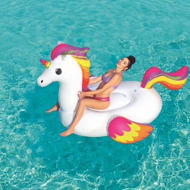 Supersized Unicorn Ride-On 2.24m x 1.64m