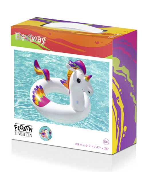 Fantasy Unicorn Swim Ring 119cm x 91cm