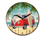 Combi Van Wall Clock 28.8cm