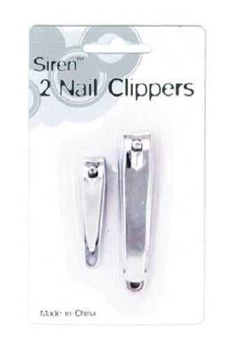 NAIL CLIPPERS 2PCS B/C