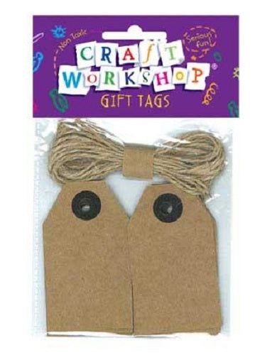 CRAFT GIFT TAGS and JUTE
