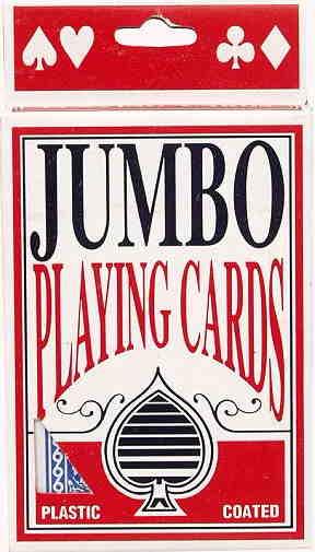 PLAYING CARDS JUMBO